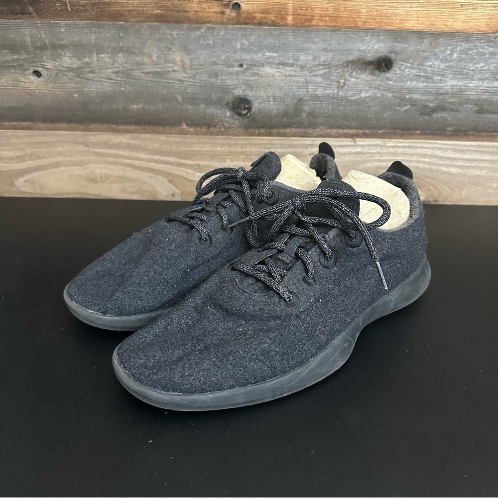 Allbirds Wool Runners Black Athletic Shoes Sneakers Mens Size 13 Merino Wool